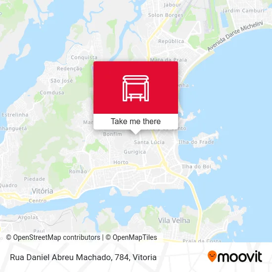 Rua Daniel Abreu Machado, 784 map