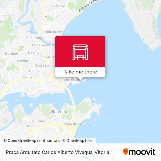 Praça Arquiteto Carlos Alberto Vivaqua map
