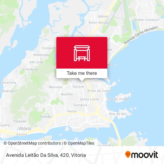 Avenida Leitão Da Silva, 420 map
