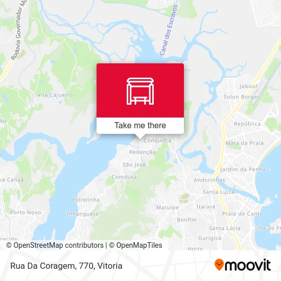 Rua Da Coragem, 770 map