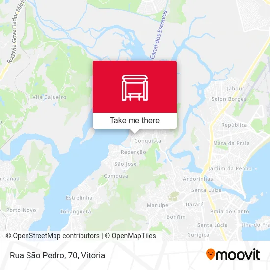 Rua São Pedro, 70 map