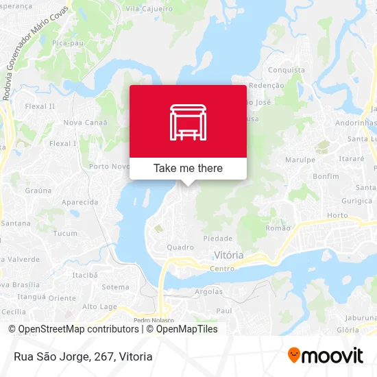 Rua São Jorge, 267 map