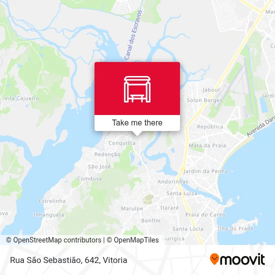 Rua São Sebastião, 642 map