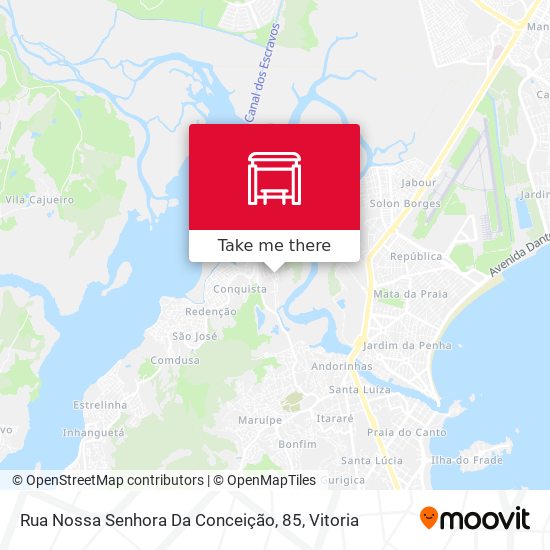 Rua Nossa Senhora Da Conceição, 85 map