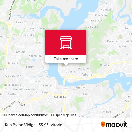 Rua Byron Vidigal, 55-95 map