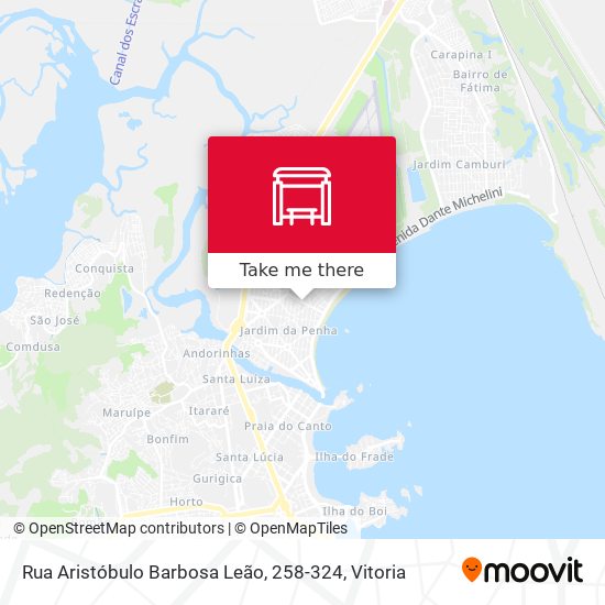 Rua Aristóbulo Barbosa Leão, 258-324 map