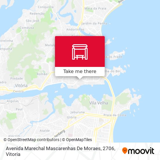 Mapa Avenida Marechal Mascarenhas De Moraes, 2706