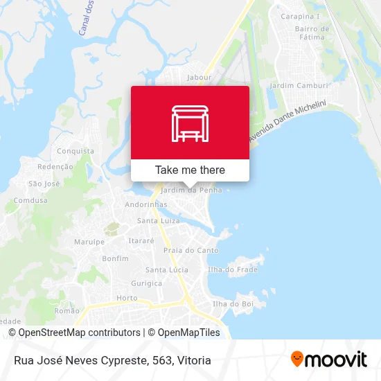 Rua José Neves Cypreste, 563 map