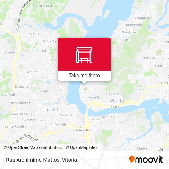 Rua Archimimo Mattos map