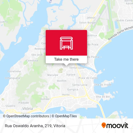 Rua Oswaldo Aranha, 219 map