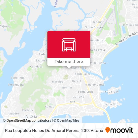 Rua Leopoldo Nunes Do Amaral Pereira, 230 map