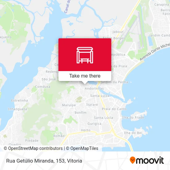 Rua Getúlio Miranda, 153 map