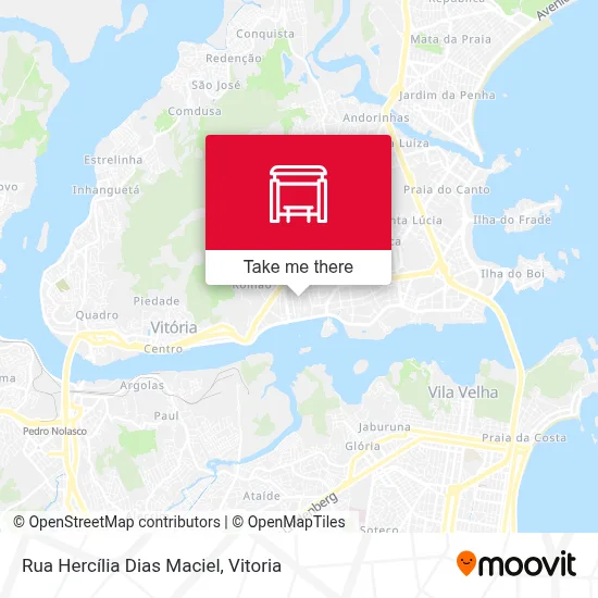 Rua Hercília Dias Maciel map