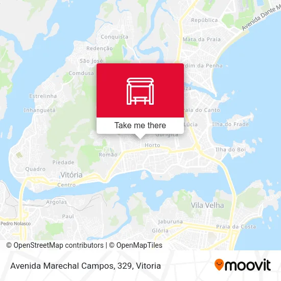 Avenida Marechal Campos, 329 map