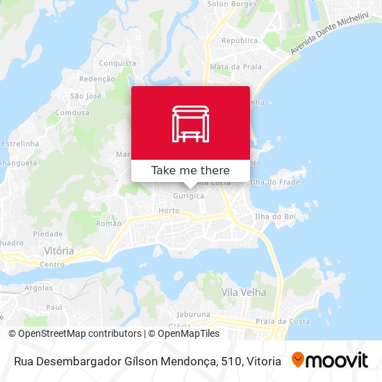 Rua Desembargador Gílson Mendonça, 510 map