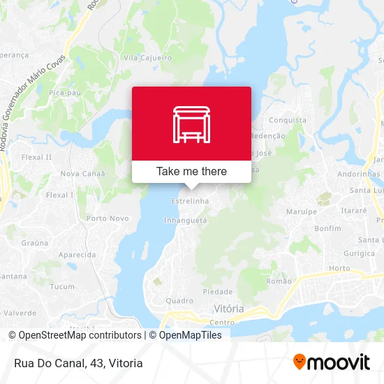 Rua Do Canal, 43 map