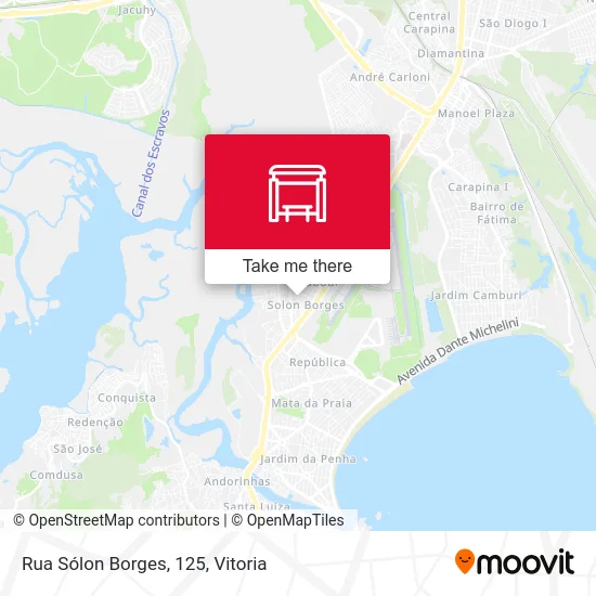 Rua Sólon Borges, 125 map