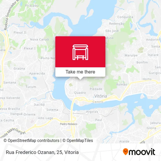 Rua Frederico Ozanan, 25 map