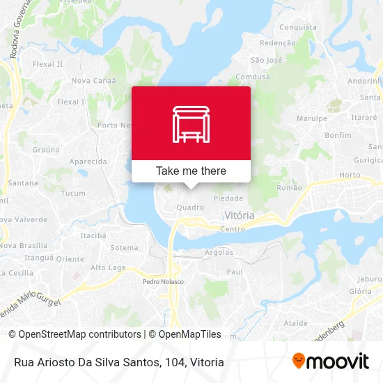 Rua Ariosto Da Silva Santos, 104 map