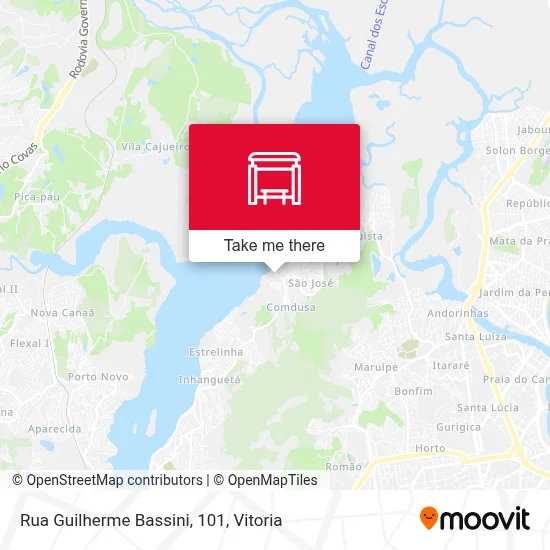 Rua Guilherme Bassini, 101 map