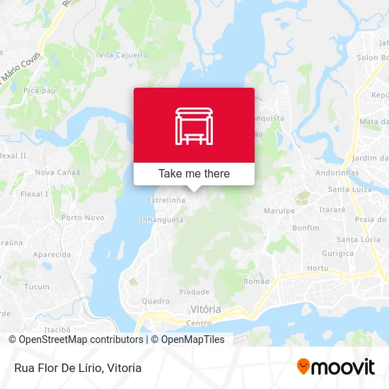 Rua Flor De Lírio map