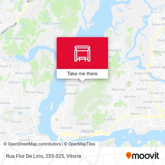 Rua Flor De Lírio, 255-325 map