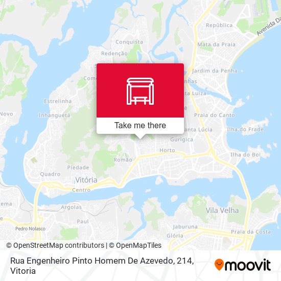 Rua Engenheiro Pinto Homem De Azevedo, 214 map