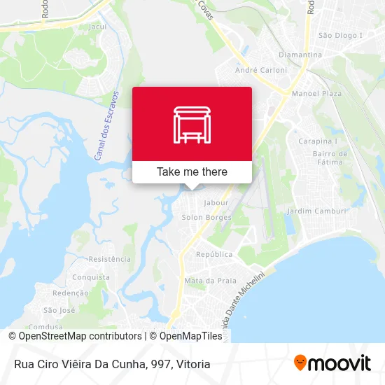 Rua Ciro Viêira Da Cunha, 997 map