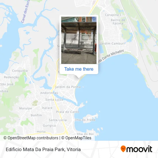 Edificio Mata Da Praia Park map