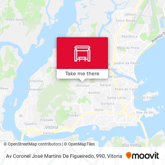 Av Coronel José Martins De Figueiredo, 990 map