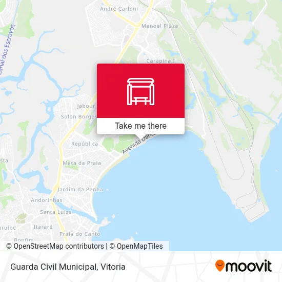 Guarda Civil Municipal map