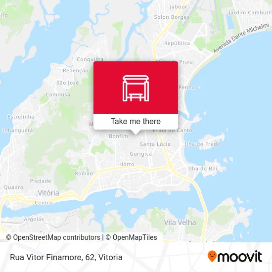 Rua Vitor Finamore, 62 map