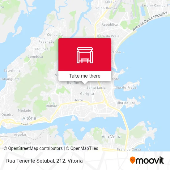 Rua Tenente Setubal, 212 map