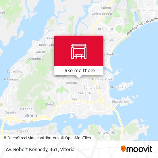 Av. Robert Kennedy, 361 map