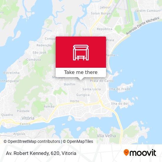 Av. Robert Kennedy, 620 map