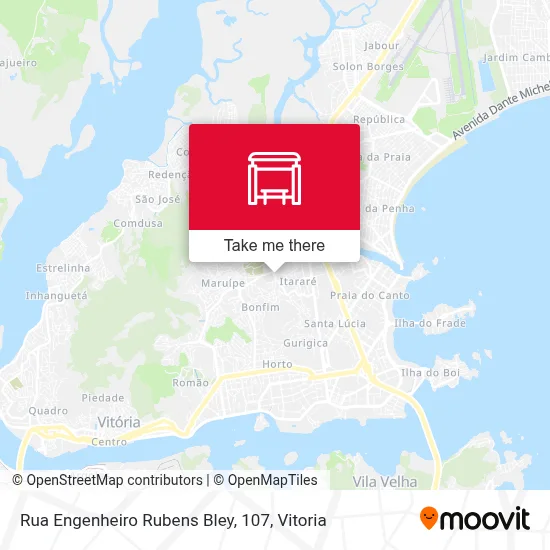 Rua Engenheiro Rubens Bley, 107 map