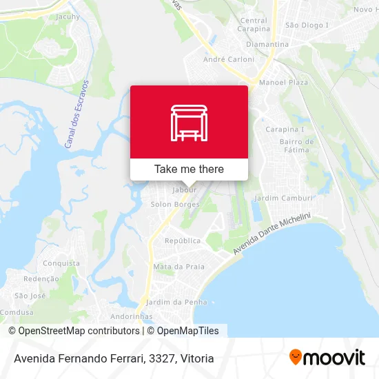 Avenida Fernando Ferrari, 3327 map