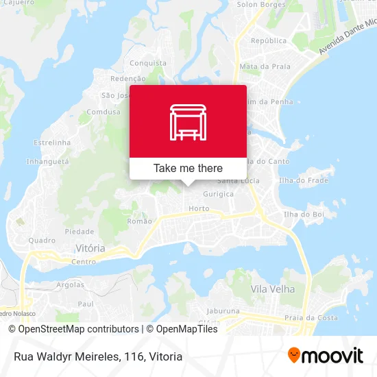 Rua Waldyr Meireles, 116 map