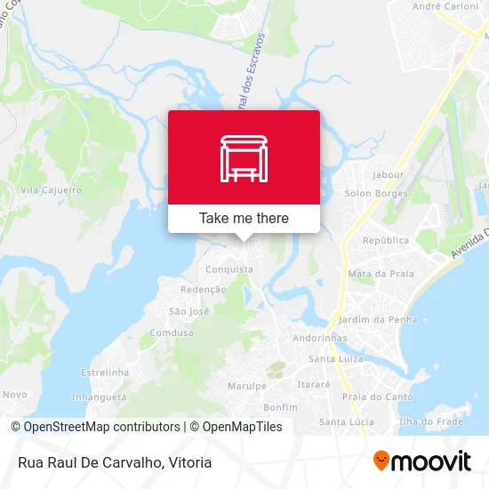 Rua Raul De Carvalho map