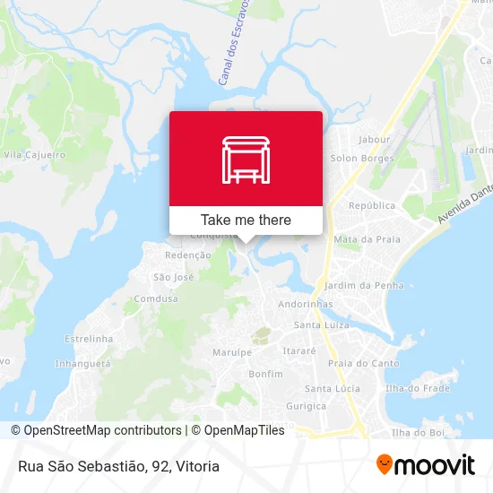 Rua São Sebastião, 92 map