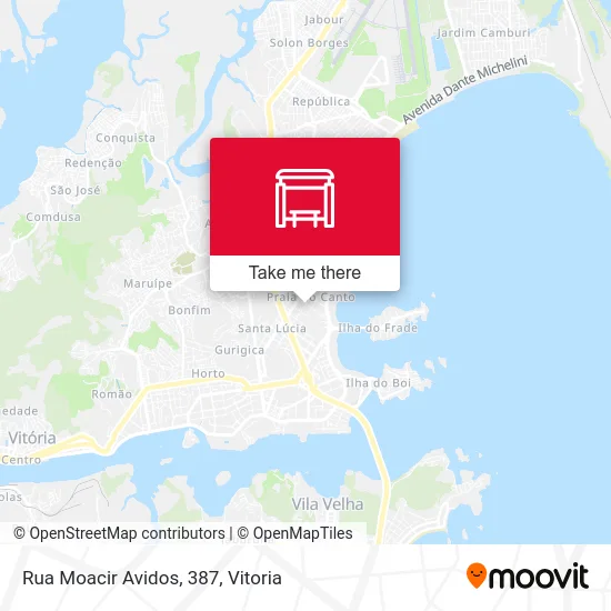 Rua Moacir Avidos, 387 map