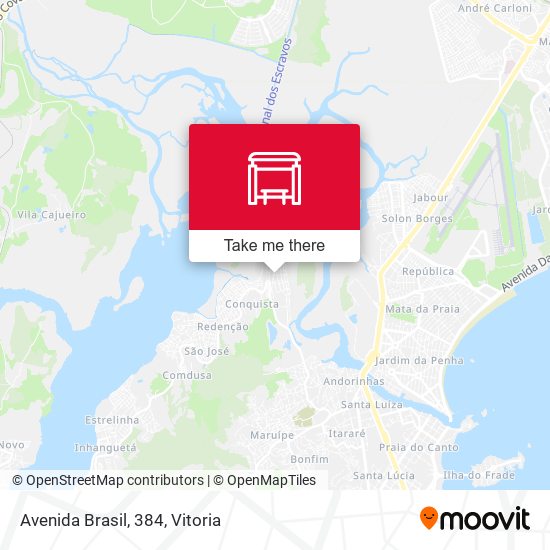 Mapa Avenida Brasil, 384