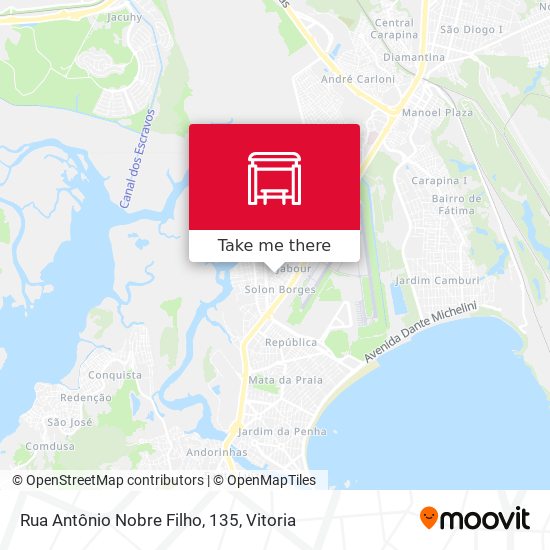 Rua Antônio Nobre Filho, 135 map