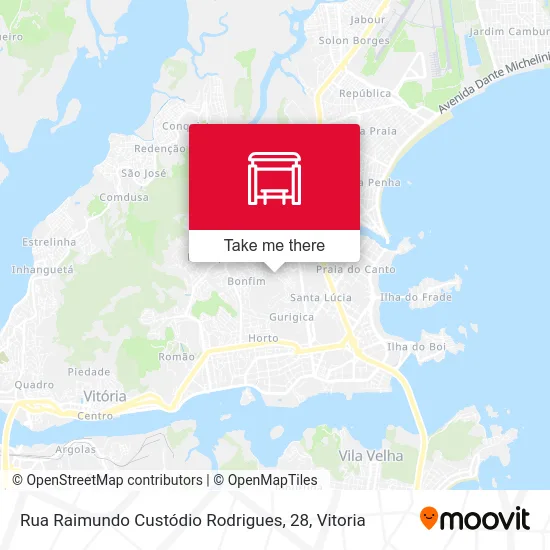 Rua Raimundo Custódio Rodrigues, 28 map