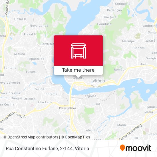 Mapa Rua Constantino Furlane, 2-144