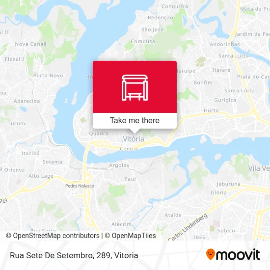 Rua Sete De Setembro, 289 map