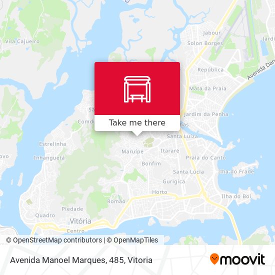 Mapa Avenida Manoel Marques, 485