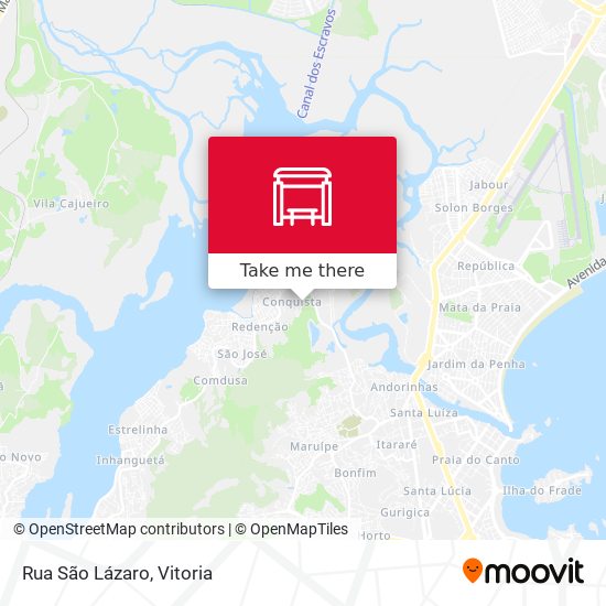 Rua São Lázaro map