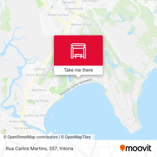 Rua Carlos Martins, 357 map