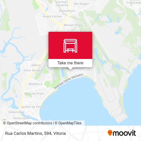 Rua Carlos Martins, 594 map